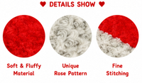 Cojín de Peluche con Forma de Corazón de Rosa, Juguete Suave, Almohada Romántica en Forma de Corazón de Rosa, Decoración para Sofá y Cama, Regalo, Venta al por Mayor OEM