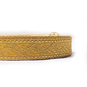 Dentelle tressée en gros sur mesure pour uniforme, dentelle tressée dorée en gallon pour uniforme, fabrication OEM - Product Image 2