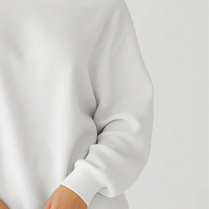 Sweat-shirt doublé personnalisé style sororité, à manches longues et épaules tombantes, coupe décontractée, chic et confortable pour le quotidien - Product Image 3