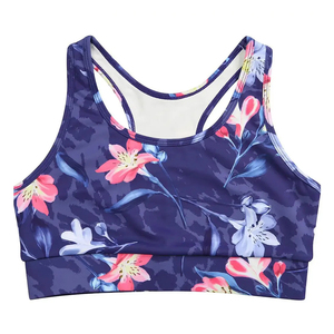 Soutien-gorge sublimé entièrement antichoc en 100 % polyester pour femme avec tissu personnalisable 100 % élasthanne/polyester - Product Image 5