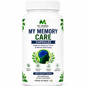 Cápsulas para el Cuidado de la Memoria con Brahmi, Ginkgo Biloba, Ashwagandha e Ingredientes Herbales para el Apoyo Cerebral, para la Memoria, la Concentración y la Salud Mental - Product Image 2