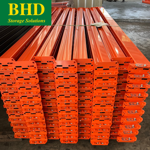 High Quality Multi-Level Steel Step Beams Stack <b>Rack</b> Industrial <b>Shelving</b> with Powder Coated Finish and Corrosion Protection - Product Image 1