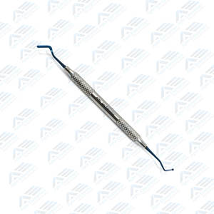 Instrumentos de Relleno de Resina Compuesta de Alta Calidad, Instrumentos Dentales con Puntas Azules, Instrumentos de Pulido de Plástico Plano - Product Image 5