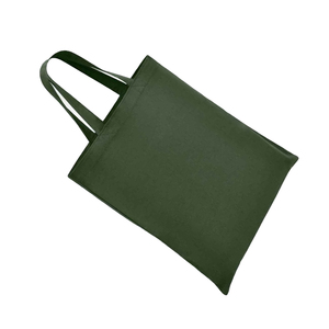 กระเป๋าผ้าแคนวาสหูสั้น ทนทาน ใช้ซ้ำได้ เป็นมิตรกับสิ่งแวดล้อม - Product Image 4