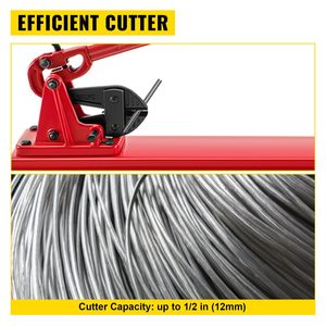 24 \ "panca durezza 35-45HRC strumento di crimpatura foratura braccio di taglio 3/8 \" bullone Cutter da banco per cavo a fune - Product Image 3