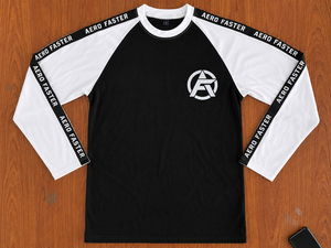 Camiseta Personalizada Aero Faster Unisex de Manga Larga con Cuello Redondo, Secado Rápido, Poliéster/Algodón, Casual, Modesta, Corte Holgado, para Todas las Temporadas - Product Image 5