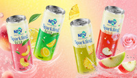 Minuman Ringan Berkarbonasi Rasa Lemon Sparkling 325ml Kaleng 6% Brix Rasa Buatan Vietnam Umur Simpan 12 Bulan
