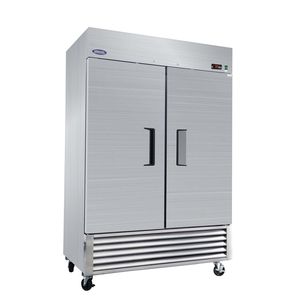 54 \ "frigorifero commerciale 49 Cu.ft 2 porta solida In acciaio inossidabile per frigorifero verticale ETL attrezzatura da cucina - Product Image 4
