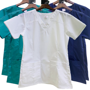 Uniformes médicos de alta calidad, conjuntos de enfermeras, buen antipolvo, estiramiento para mujeres y hombres, de FMF VN, fabricante verificado de ropa - Product Image 1