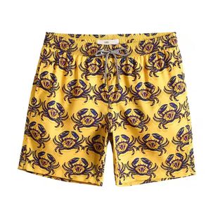 INDEX Pantalones cortos de baño de secado rápido para hombre con estampado de estrellas de mar, azules, de poliéster, UPF 50, para uso en exteriores - Product Image 5