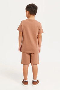 Conjunto de Ropa de Verano de 2 Piezas de Algodón para Niños y Niñas, Top Estampado y Pantalones Cortos, Ropa Infantil, Camiseta con Pantalones a Juego - Product Image 3