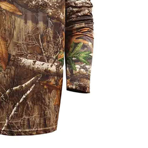 เสื้อยืดลายพรางผู้ชาย แขนสั้น ผ้าถัก ระบายอากาศได้ดี แห้งเร็ว เหมาะสำหรับฝึกซ้อม ล่าสัตว์ ตั้งแคมป์ - Product Image 4