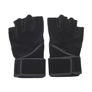 Adjustable Neoprene Half Finger Weight Lifting Gloves for Men Women Gym Fitness Training Wholesale - Product Image 1