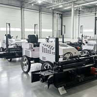 Machine à niveler le béton au laser de 2500 mm, robot de nivellement de sol avec fonction autonome pour les petits travaux