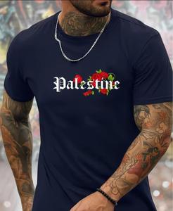 เสื้อยืดพิมพ์ลายสกรีนผ้าไหมเนื้อนุ่มพิเศษสำหรับผู้ชาย สวมใส่สบาย เหมาะสำหรับฤดูร้อน เป็นมิตรกับสิ่งแวดล้อม ตกแต่งด้วยผ้าเดนิม ผ้าบาติก และผ้าคอร์ดูรอย - Product Image 6