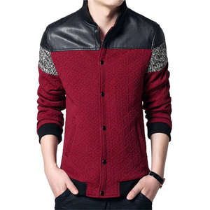 Chaquetas de Béisbol para Hombre, Estilo Urbano, con Forro Polar y Bordado Chenille, Chaquetas Varsity de Moda - Product Image 2