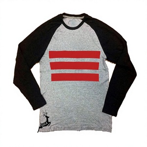 T-shirt manches longues unisexe, en bambou, teint naturel, 100% coton, pull, service oem, vente directe d'usine, alibaba, achat en ligne - Product Image 1