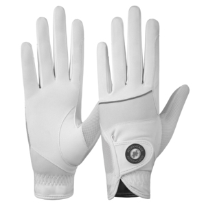 ถุงมือขี่ม้าออกแบบมาโดยเฉพาะสำหรับการฝึกซ้อม พร้อมโลโก้สั่งทำพิเศษ สำหรับฤดูร้อน ปิดด้วยแถบตีนตุ๊กแก - Product Image 1