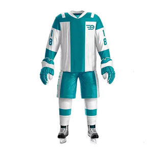 Conjunto de Uniforme de Hockey sobre Hielo, Ropa Deportiva Resistente, OEM, Uniforme Personalizado para Competencia de Hockey sobre Hielo de Élite - Product Image 1