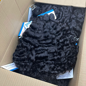 Nouveau produit tendance : Mèches de cheveux humains vietnamiens bouclés à la vapeur, couleur naturelle, texture bouclée - Product Image 2