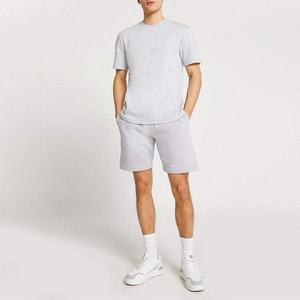 Men's Summer Two Piece Sets Breathable Casual Quick Drying Sportswear Short-Sleeved <b>T</b>-shirt Sport Men Two Piece <b>T</b>-Shirt Sets - Product Image 2