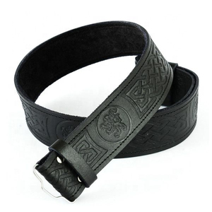 Boucles de ceinture en métal et cuir personnalisées de haute qualité pour hommes, nouvelle mode, pour kilt écossais, activités de plein air, sport, décontracté, quatre points. - Product Image 1