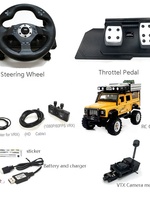 Simulador de Control Remoto, Autos Todoterreno con Tracción en las Cuatro Ruedas, Autos RC con FPV, Carreras de Autos Inmersivas y Simulador
