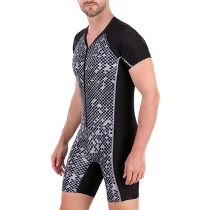 Maillot de bain moderne pour homme avec tissu respirant, taille élastique, écologique et à séchage rapide pour la natation et les activités aquatiques - Product Image 4
