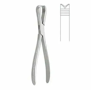 Bone Holding Forceps With Ratchet Orthopedic Surgical Instrument Stainless Steel Manual Clamp <b>Precision</b> <b>Tool</b> - Product Image 4