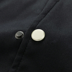 Chaqueta Varsity Bordada para Hombre, Diseño con Parche de Letra A en Blanco y Negro, Ropa Exterior Casual de Otoño - Product Image 4