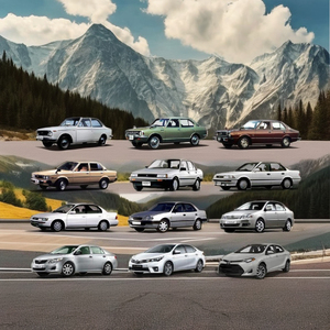 ใช้สำหรับรถยนต์มือสอง Toyota Corolla ส่งออกจากไต้หวัน - Product Image 1