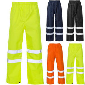 Men's <b>Waterproof</b> Nylon <b>Work</b> Trousers Utility Cargo Workwear Pants Reflective Industrial Safety <b>Work</b> Pants OEM - Product Image 1