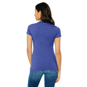 T-shirt personnalisé pour femme avec logo – Impression de logo sur mesure – T-shirt femme personnalisé avec logo - Product Image 4