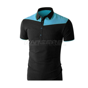Camiseta Polo Personalizada para Hombre, Dos Tonos, Poliéster, Corte Ajustado, con Cuello Camisero, Fabricación OEM, Venta al Por Mayor - Product Image 5