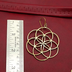 Pendientes de Latón de Entrega Rápida, Envío Exprés, Acabado Liso, Precio de Fábrica al por Mayor, Artículo de Latón - Product Image 3