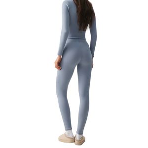 Leggings de Yoga Sin Costuras para Mujer, al por Mayor, Personalizados, Ajustados, Transpirables, Pantalones Deportivos de Spandex y Poliéster para Mujer, Leggings para Correr - Product Image 4