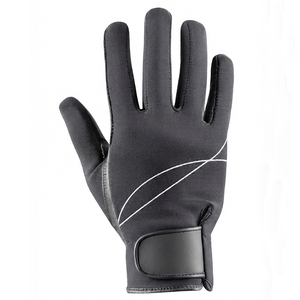 Gants d'équitation d'été pour hommes et femmes, respirants, à doigts complets, pour sports de ville et activités de plein air, avec fermeture auto-agrippante - Product Image 1