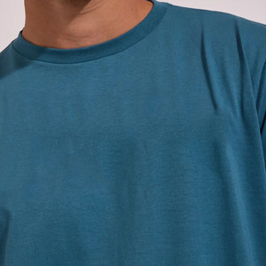 T-shirts décontractés pour hommes à col rond et manches courtes, personnalisables, vierges sur le devant, en toile polyester/coton, coupe classique, dernière mode - Product Image 6