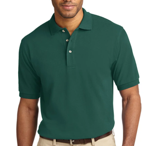Polo en coton tricoté sur mesure pour homme, col et poignets contrastants, manches courtes, haut décontracté chic, export direct usine BD OEM - Product Image 2