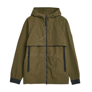 Veste d'hiver active pour homme avec capuche, 100 % polyester, fermeture éclair avant sécurisée, respirante, écologique, imperméable - Product Image 4