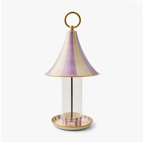 Modern Metal Glass <b>Bird</b> Feeder Hanging Outdoor Garden <b>Bird</b> Feeding Station Decorative Balcony Patio <b>Bird</b> Feeder - Product Image 2