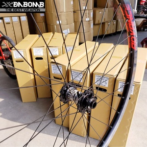 Dabomb 29er 28H <span class=keywords><strong>MTB</strong></span> Enduro xuống dốc sỏi niobi hợp kim dây Giày xe đạp leo núi vành với hệ thống phanh đĩa - Product Image 3