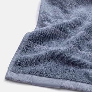 Serviette de sport en tissu éponge bleu, séchage rapide, pliable, en microfibre, impression sérigraphique, sur mesure, absorbante, pour le cou et la gym - Product Image 6