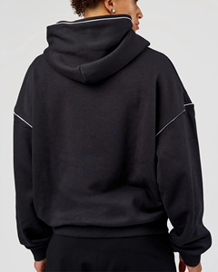 Minimal Black Streetwear Hoodie Alternative names: * Premium Oversized <b>Pullover</b> Hoodie * Essential Heavyweight Hoodie * Urban - Product Image 4