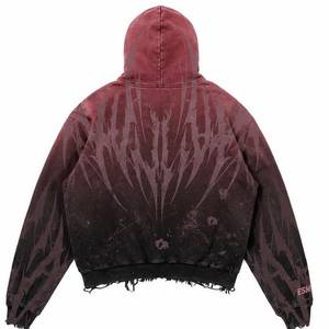 Sudadera con Capucha Oversize Tie-Dye para Hombre, 100% Algodón French Terry, Estilo Urbano, Ropa de Otoño - Product Image 2