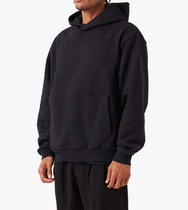 Nouveauté : Sweat à capuche oversize 100 % coton, design OEM, personnalisable, épais, pour homme, à prix réduit - Product Image 3
