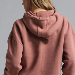 Sudadera con Capucha Corta para Hombre, Personalizada por el Fabricante, OEM, Forro Sólido, Bordada, Corte Regular, Gruesa, para Invierno - Product Image 4