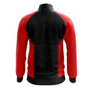 New Arrival Men's Winter Sublimation Jacket Waterproof Quick Dry Breathable Comfortable Stand Collar Front Logo - Product Image 2