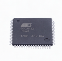 Microchip AT90CAN32 16AU Atmel AVR MCU de 8 Bits, 32KB Flash, 2KB SRAM, Controlador de Bus CAN, TQFP 64, Chip Microcontrolador