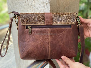 กระเป๋าสะพายไหล่หนังขนสัตว์พิมพ์ลายสัตว์สไตล์ตะวันตกใหม่คุณภาพสูงแฟชั่นหนังขนสัตว์หนังแท้คุณภาพสูงสายสะพายข้าง - Product Image 6